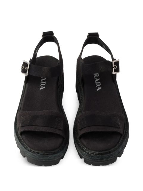 Prada canvas sandals - Black