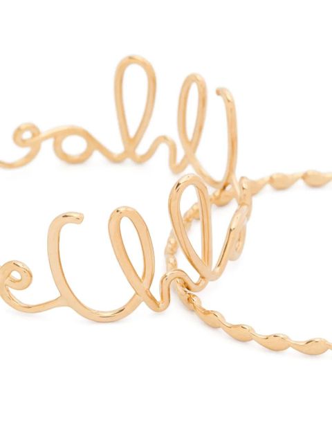 Chloé Iconic bracelet (set of two) - Gold - zdjęcie produktu nr 1