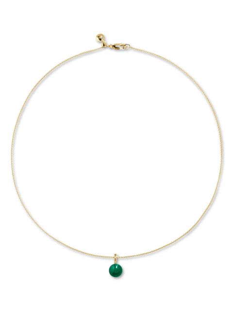 Monica Vinader gemstone-pendant necklace - Gold - zdjęcie produktu nr 1