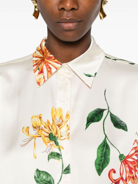 TOTEME honeysuckle shirt - Neutrals