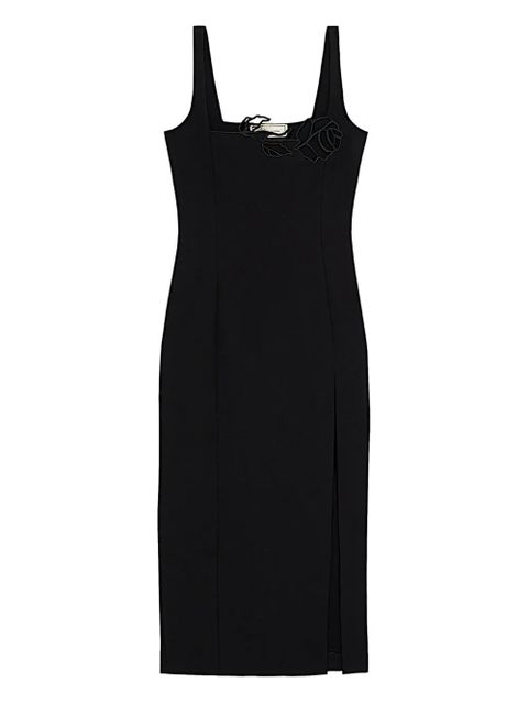 Blumarine cut-out-detail midi dress - Black - zdjęcie produktu nr 1