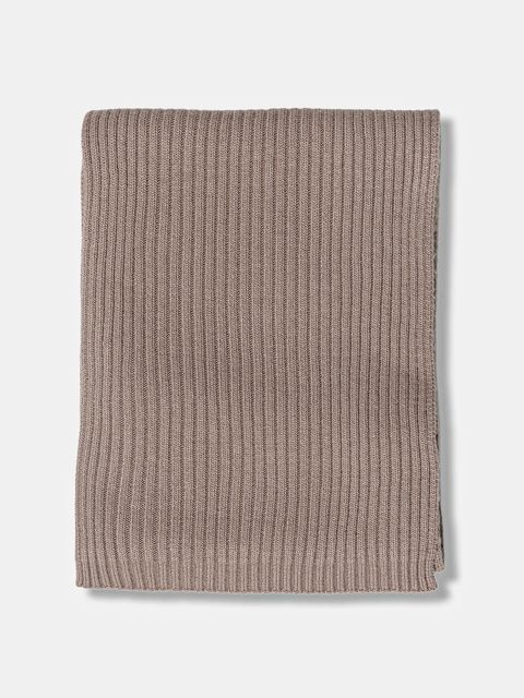 Sisley szalik kolor beżowy gładki 122HSU00E