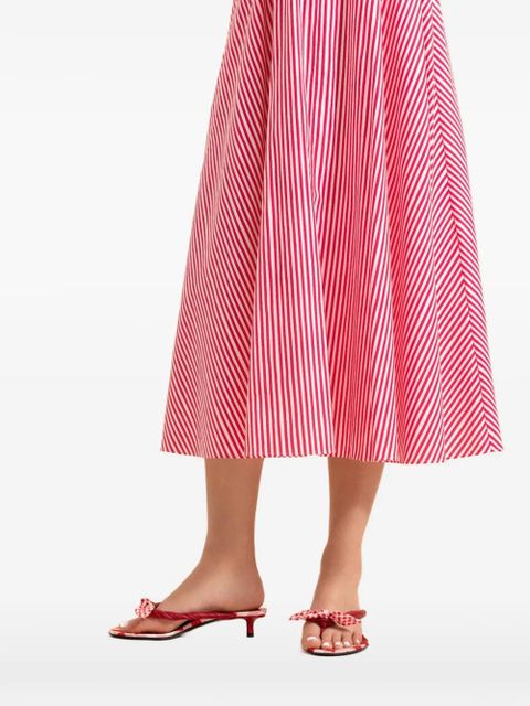 Jimmy Choo Liss bow detail sandals - Red