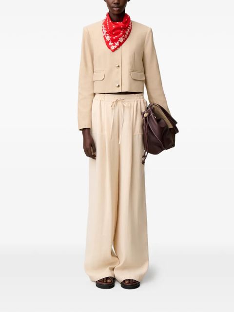 Claudie Pierlot drawstring-fastening tailored trousers - Neutrals - zdjęcie produktu nr 2