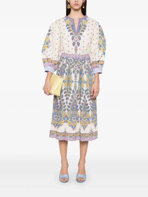 ETRO paisley blouse - White - zdjęcie produktu nr 2