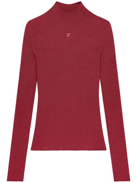 Courrèges Solar sweater - Red - zdjęcie produktu nr 1