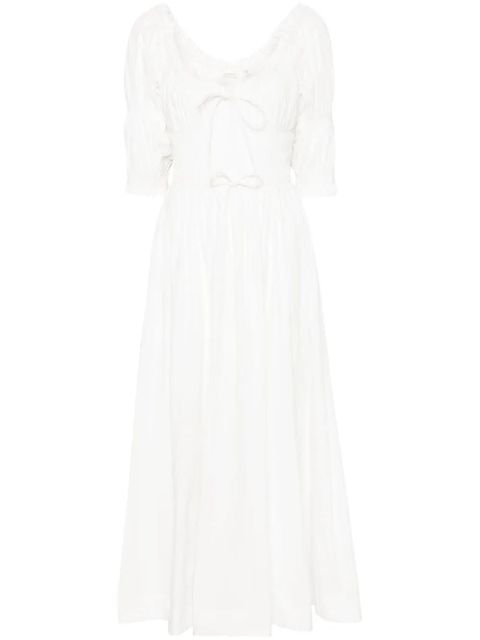 DÔEN Ischia midi dress - White - zdjęcie produktu nr 1