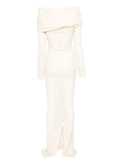 ENTIRE STUDIOS Cavalier draped maxi dress - Neutrals