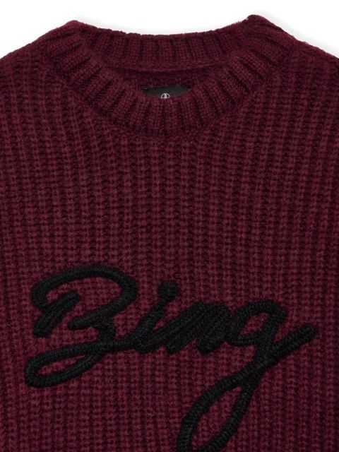 ANINE BING Sydney sweater - Red