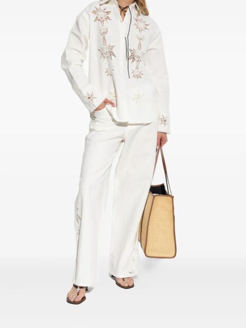 Zadig&Voltaire embroidered detail shirt - White - zdjęcie produktu nr 2