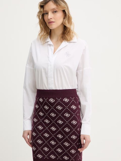 Guess body z domieszką jedwabiu CARMELA - zdjęcie produktu nr 1