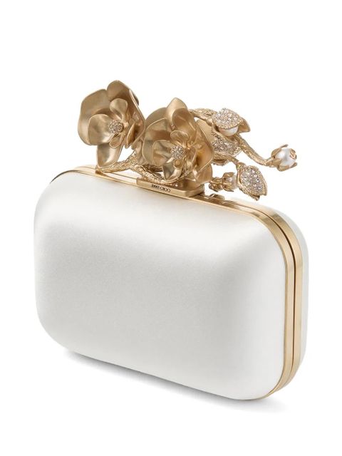Jimmy Choo Cloud clutch bag - White