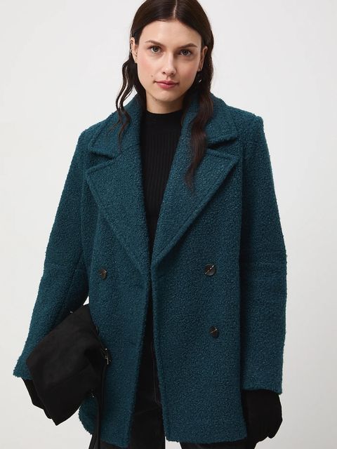 Medicine kurtka krótka kolor turkusowy - zdjęcie produktu nr 1