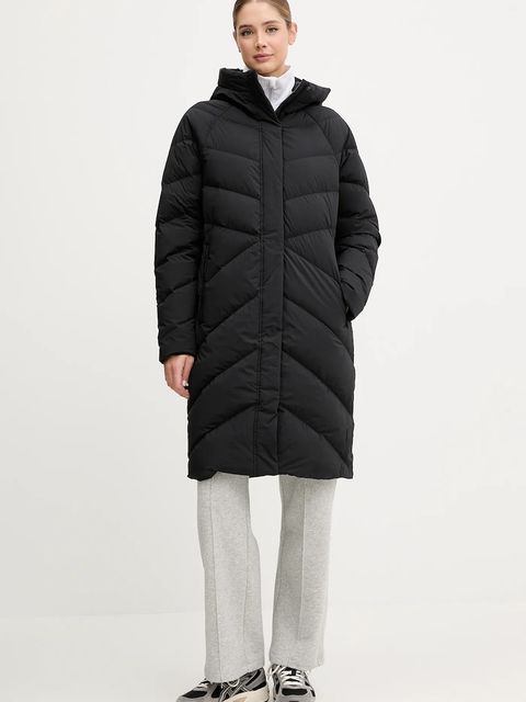 Jack Wolfskin kurtka puchowa Marienplatz damska kolor czarny zimowa 1206971 - zdjęcie produktu nr 1