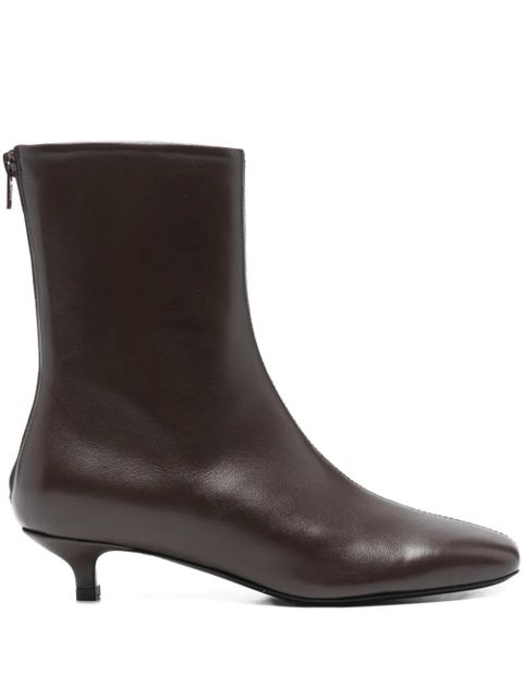 TOTEME 35mm nappa ankle boots - Brown - zdjęcie produktu nr 1