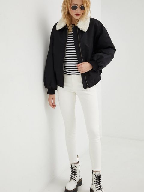 Levi's jeansy 720 HIRISE SUPER SKINNY damskie medium waist - zdjęcie produktu nr 2