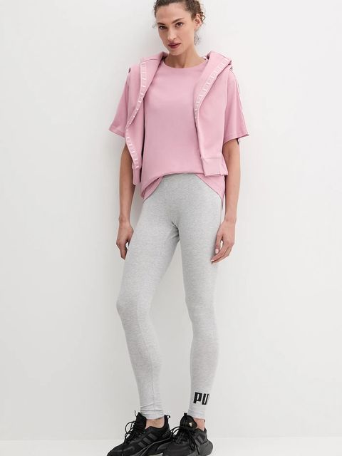 Puma bluza damska kolor różowy z kapturem gładka 688096 - zdjęcie produktu nr 2