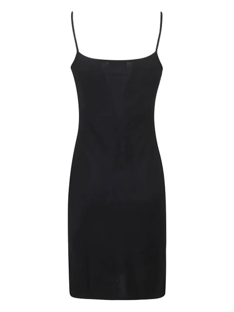 Jil Sander straight-hem sleeveless mini dress - Black - zdjęcie produktu nr 2