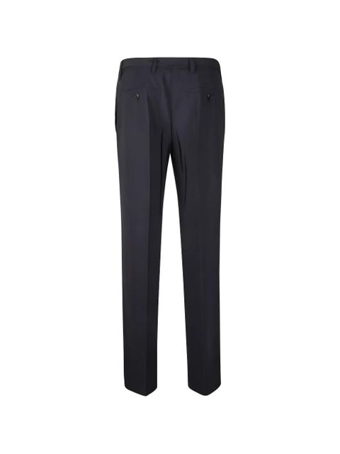 Prada belted straight trousers - Blue - zdjęcie produktu nr 2