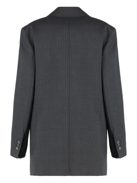 Weekend Max Mara pinstripe wool blazer - Grey - zdjęcie produktu nr 2