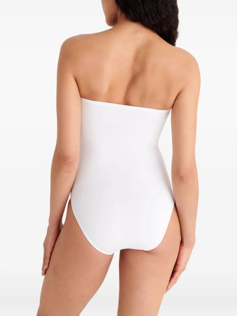 ERES Cassiopée bustier swimsuit - White