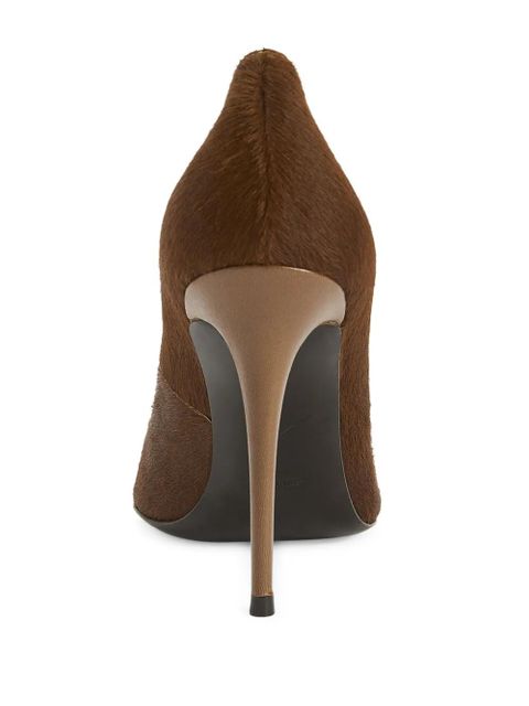 Giuseppe Zanotti 105mm Raquel Crystal pumps - Brown