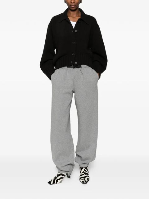 The Attico collared embroidered cardigan - Brown - zdjęcie produktu nr 2