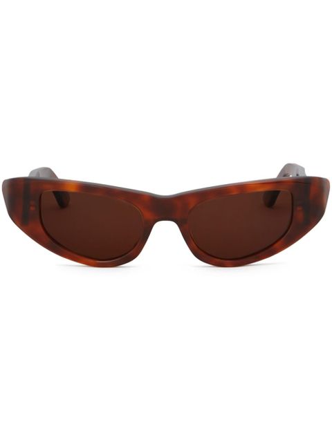 Marni Eyewear cat-eye frame sunglasses - Brown - zdjęcie produktu nr 1