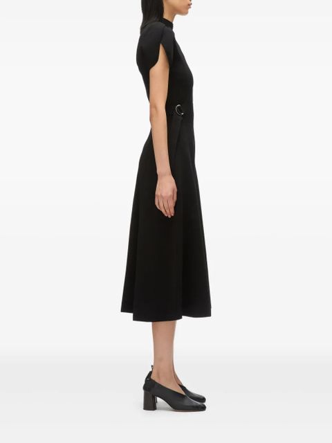 3.1 Phillip Lim ring-embellished midi dress - Black