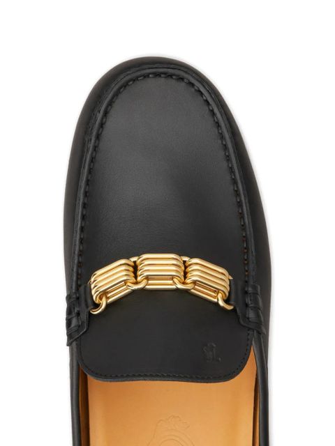 Tod's chain-embellishment mules - Black