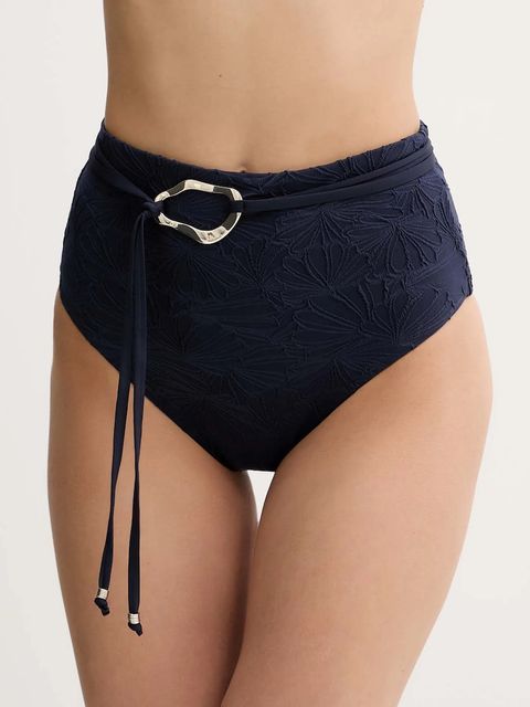 Twinset figi kąpielowe kolor granatowy 251LMMB67