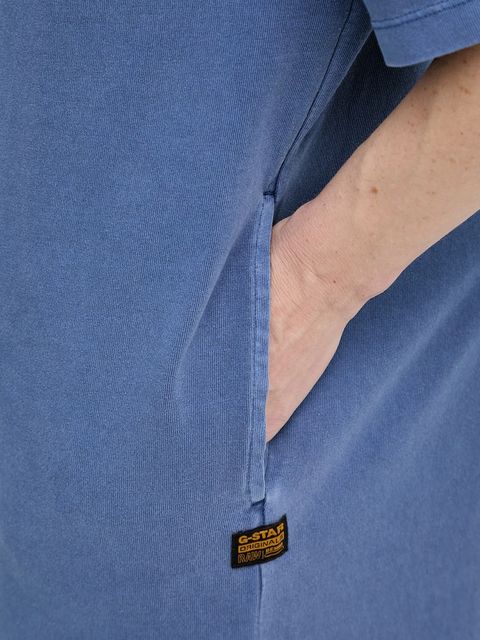 G-Star sukienka kolor niebieski mini oversize D26095-C756