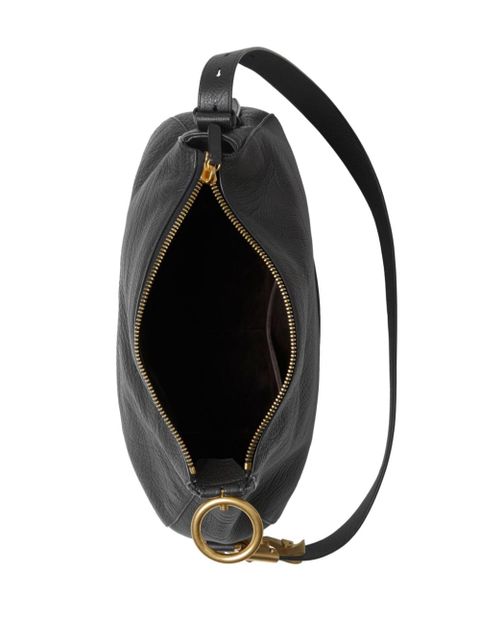 Burberry medium Knight leather shoulder bag - Black