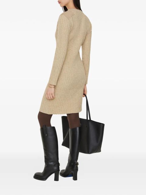 Burberry wool cashmere dress - Neutrals
