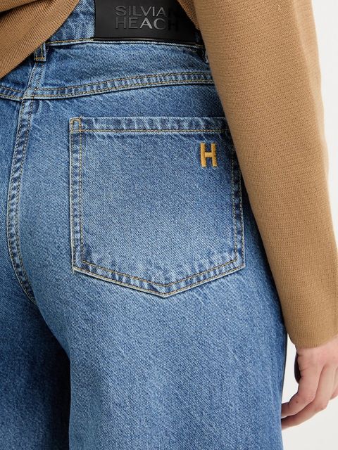 Silvian Heach jeansy LUCAS damskie kolor niebieski GPA25103JE