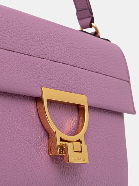 Coccinelle torebka skórzana Arlettis kolor fioletowy E1 MD5 19 03 01