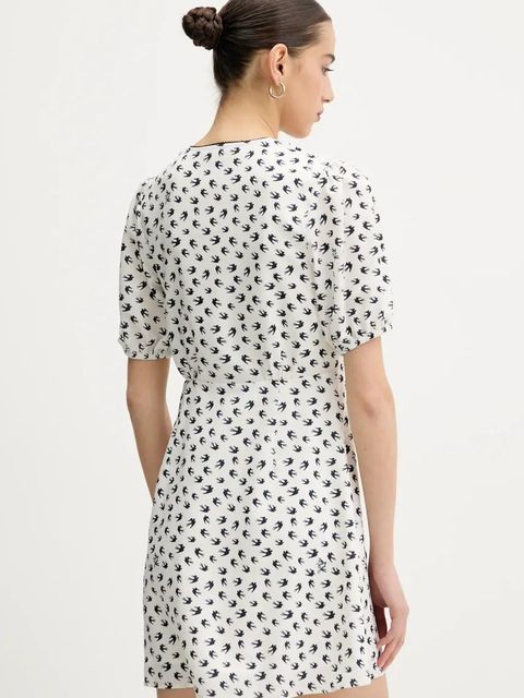 Tommy Jeans sukienka kolor granatowy mini rozkloszowana DW0DW20337