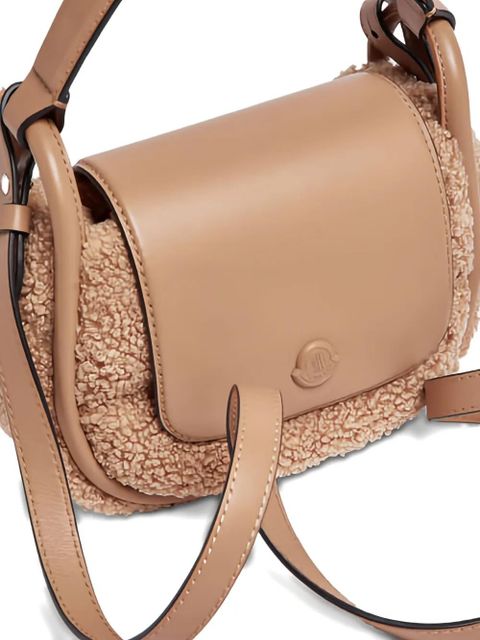 Moncler mini leather shoulder bag - Neutrals - zdjęcie produktu nr 2