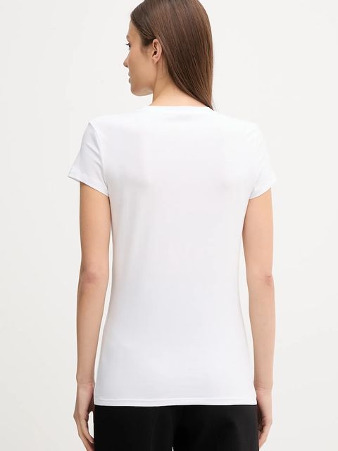 Armani Exchange t-shirt damski kolor biały XW001458 AF16294