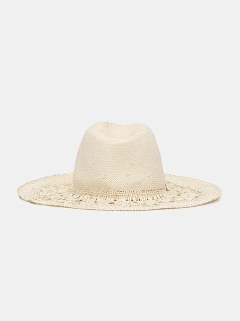 Twinset kapelusz kolor beżowy 251TO5502