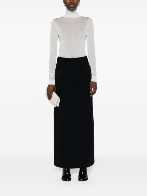 Maison Margiela four-stitch sheer bodysuit - Green - zdjęcie produktu nr 2