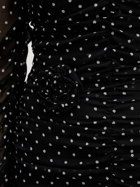 Rotate sukienka kolor czarny 115224000