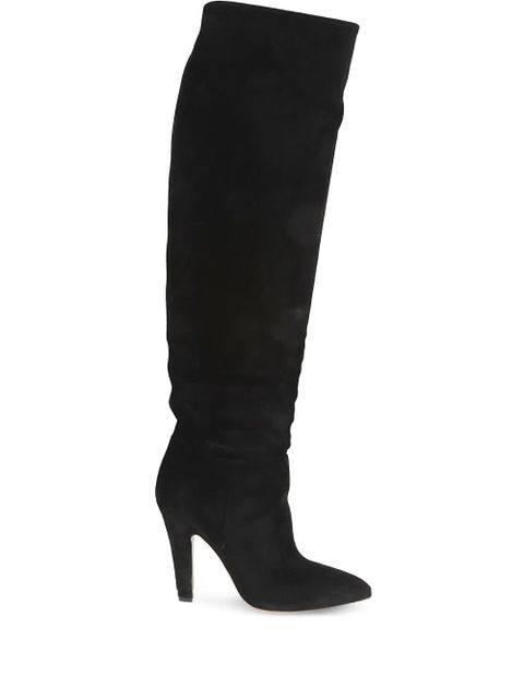 Paris Texas 100mm leather boots - Black - zdjęcie produktu nr 1