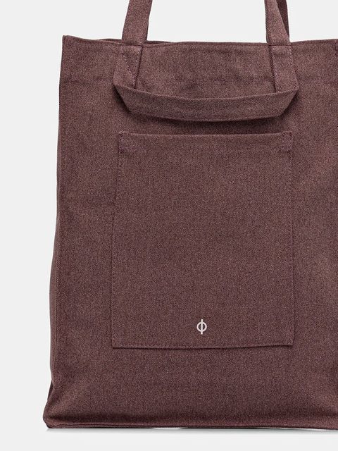 Samsoe Samsoe torba SALUCCA kolor fioletowy U25100003