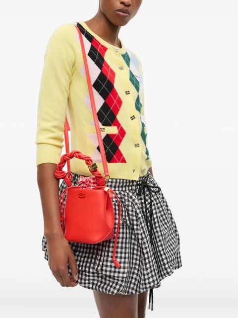 GANNI mini Bou bucket bag - Orange - zdjęcie produktu nr 2