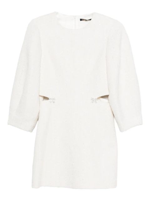 Maje cut-out bow cotton dress - White - zdjęcie produktu nr 1