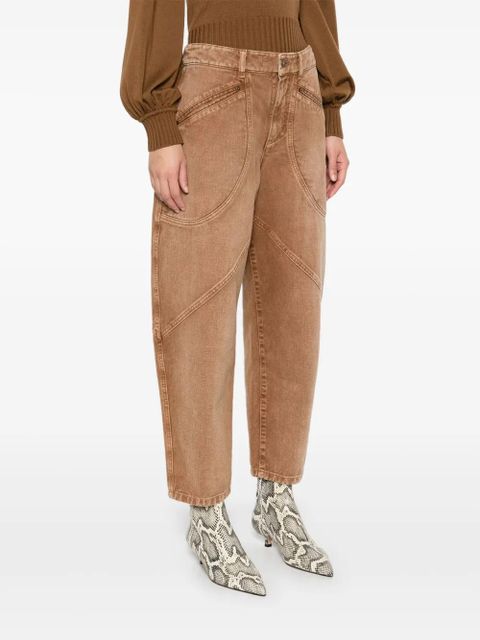 ISABEL MARANT Catarina trousers - Brown - zdjęcie produktu nr 2