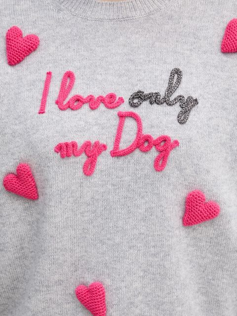 MC2 Saint Barth sweter z dodatkiem wełny damski kolor szary LOUI004