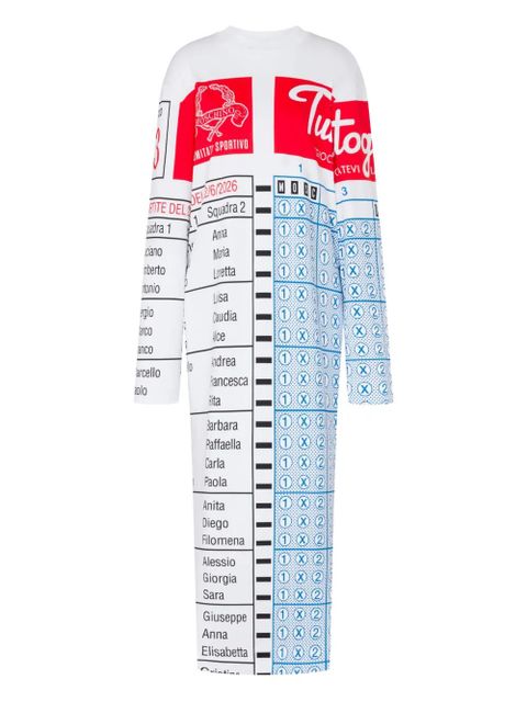 Moschino printed midi dress - White - zdjęcie produktu nr 1