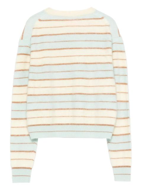 Guest In Residence Grizzly striped sweater - Blue